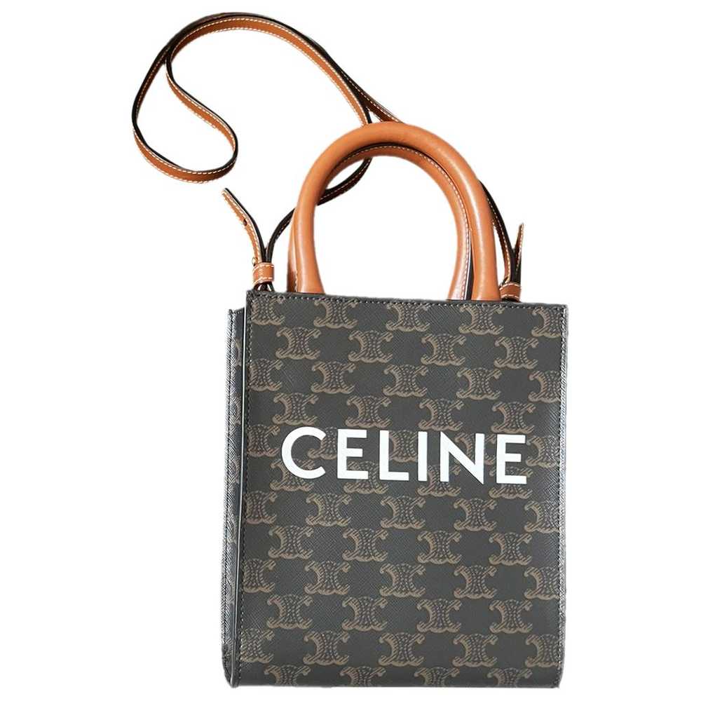 Celine Cabas Vertical cloth tote - image 1