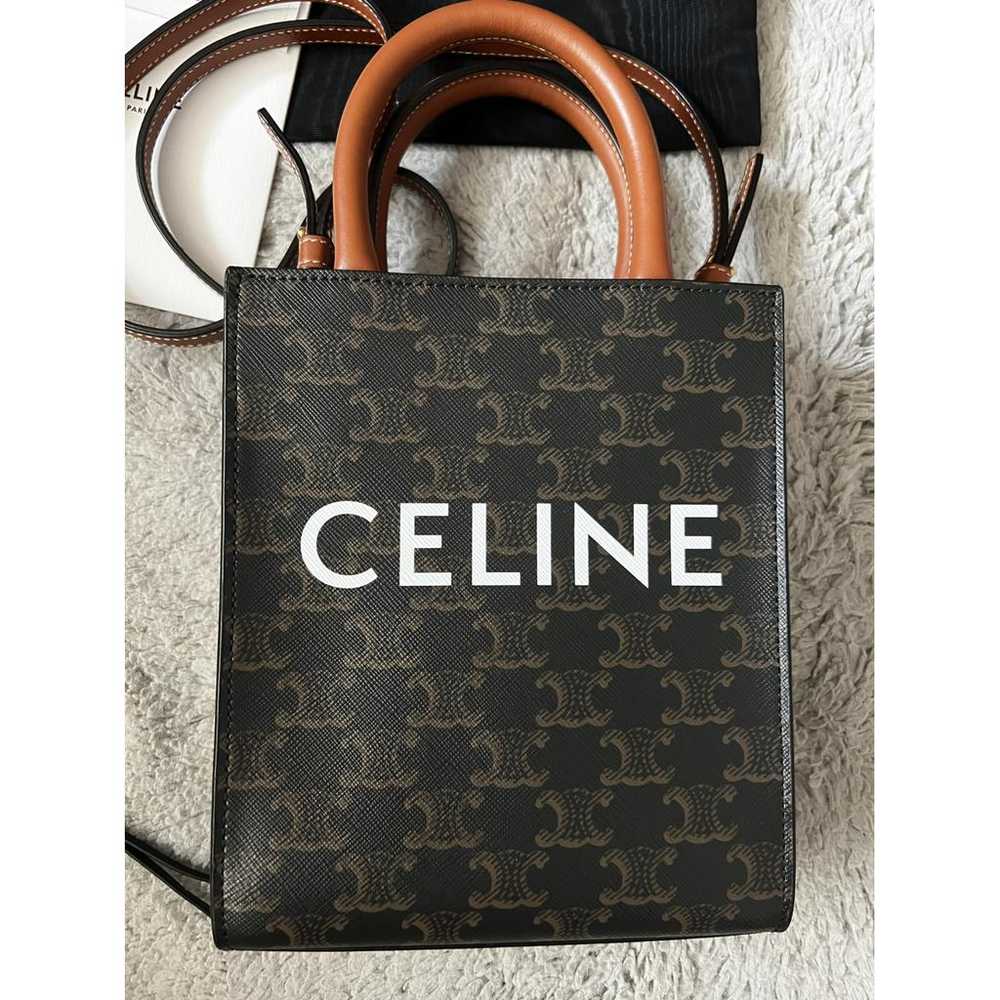 Celine Cabas Vertical cloth tote - image 3