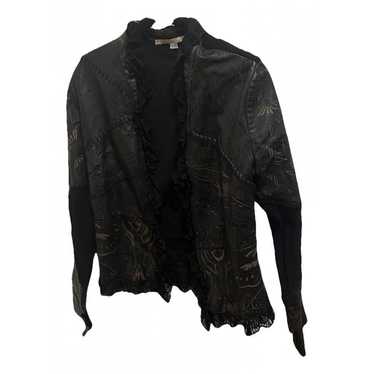 Class Cavalli Leather jacket - image 1