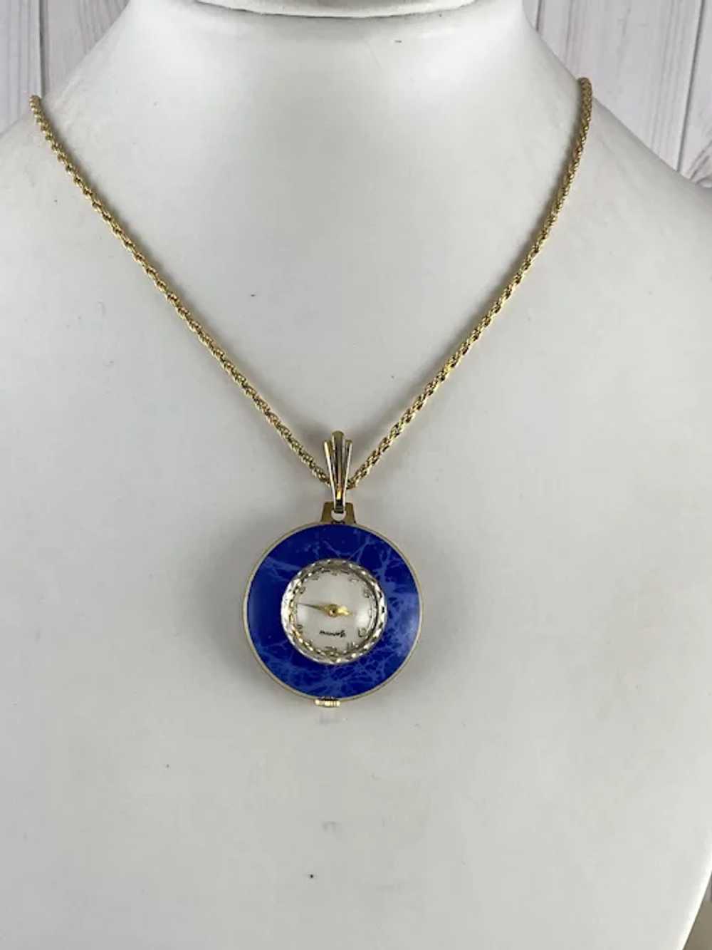 Vintage  Swiss Genovit Pendant Watch in very good… - image 3