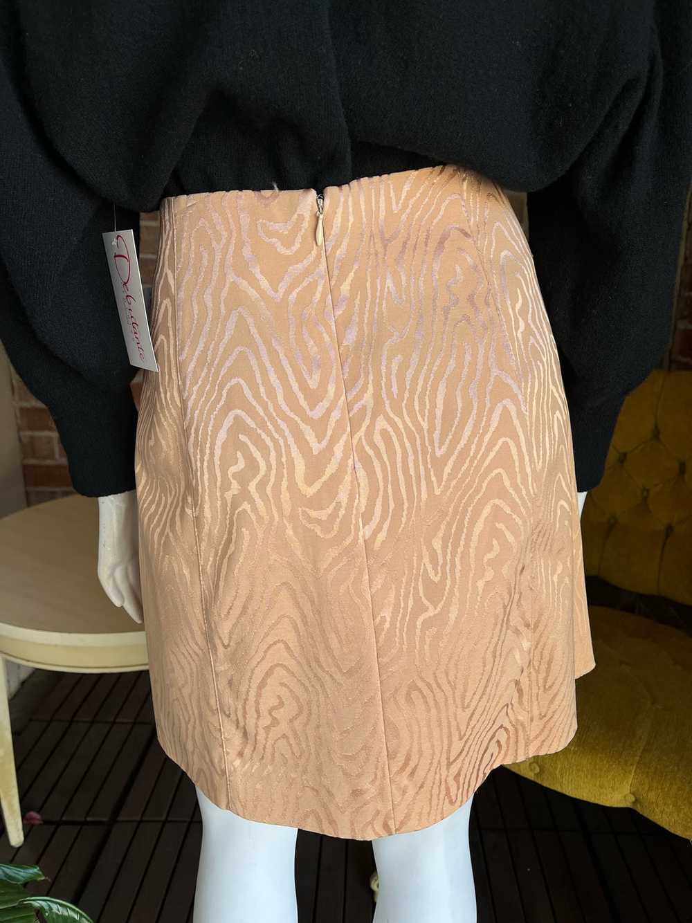 1990s Beige Mini Skirt - image 5