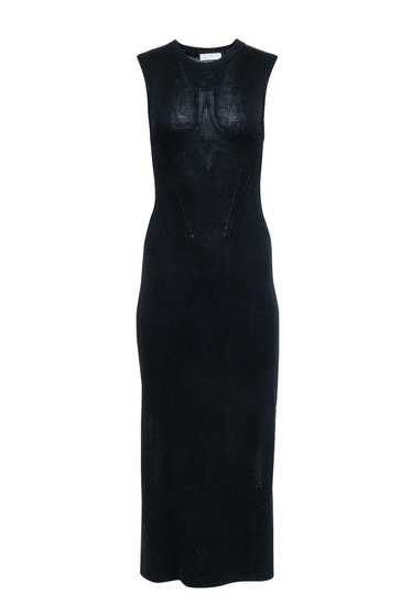 Equipment - Black Knit "Anthemis" Sleeveless Maxi 