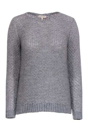 Rebecca Taylor - Grey & Light Pink Blend Knit Swea