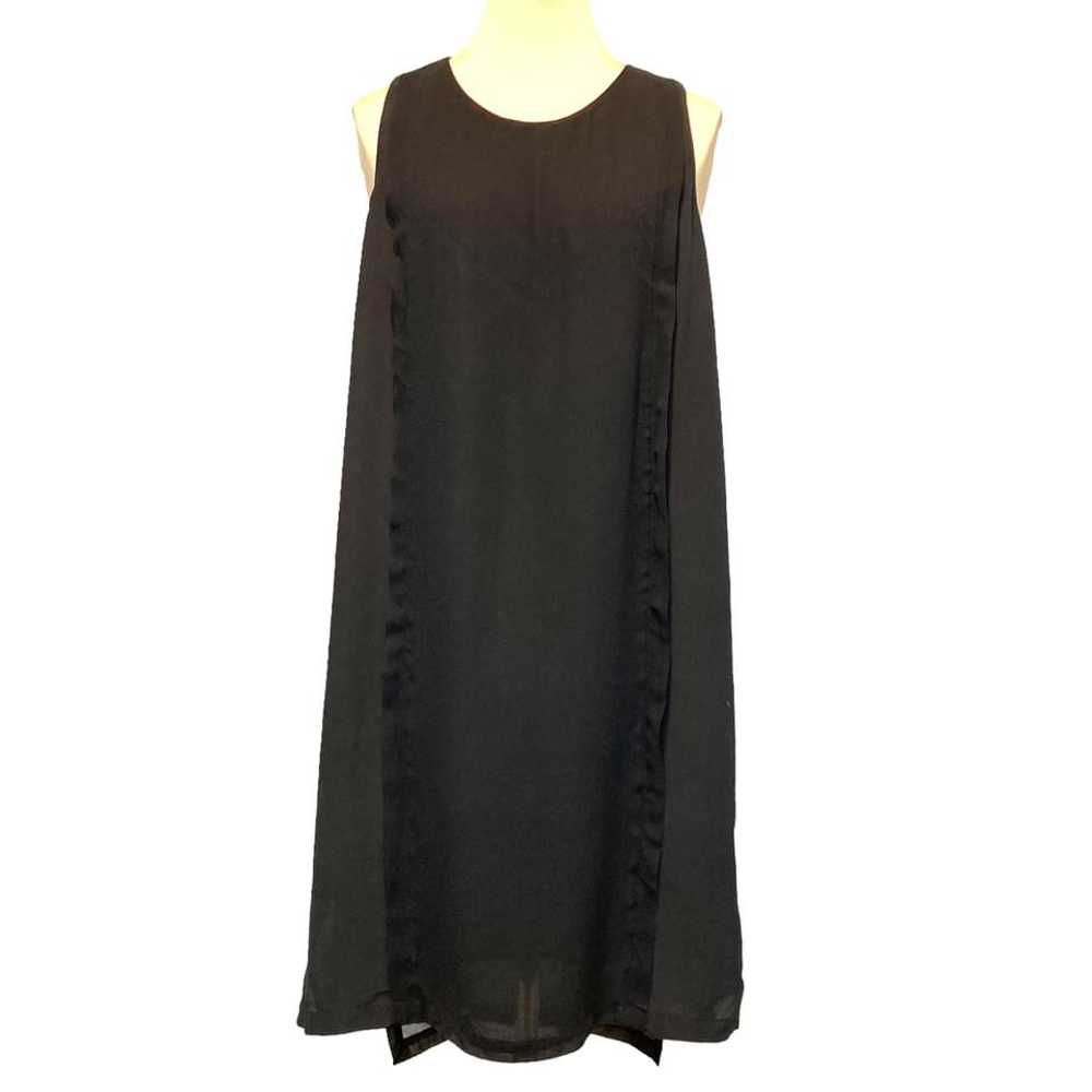 GOSilk Black Tissue Silk Dress (S) - image 1
