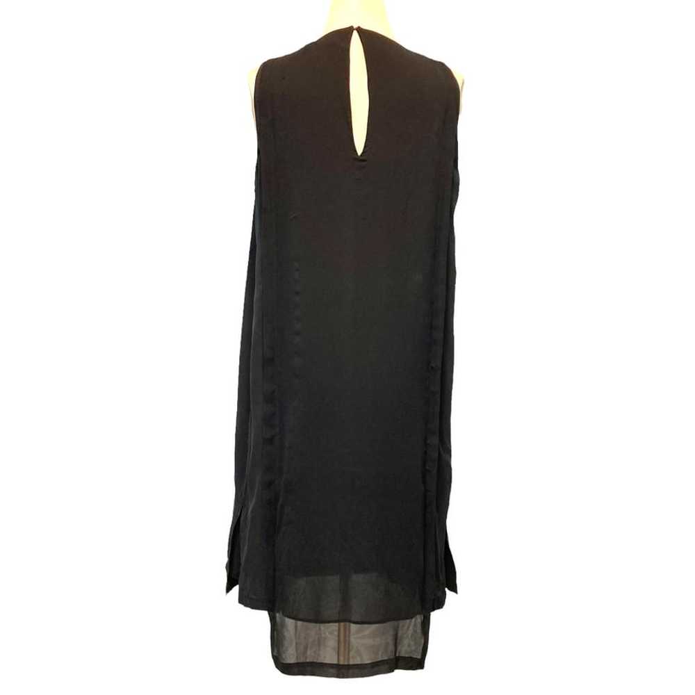 GOSilk Black Tissue Silk Dress (S) - image 2