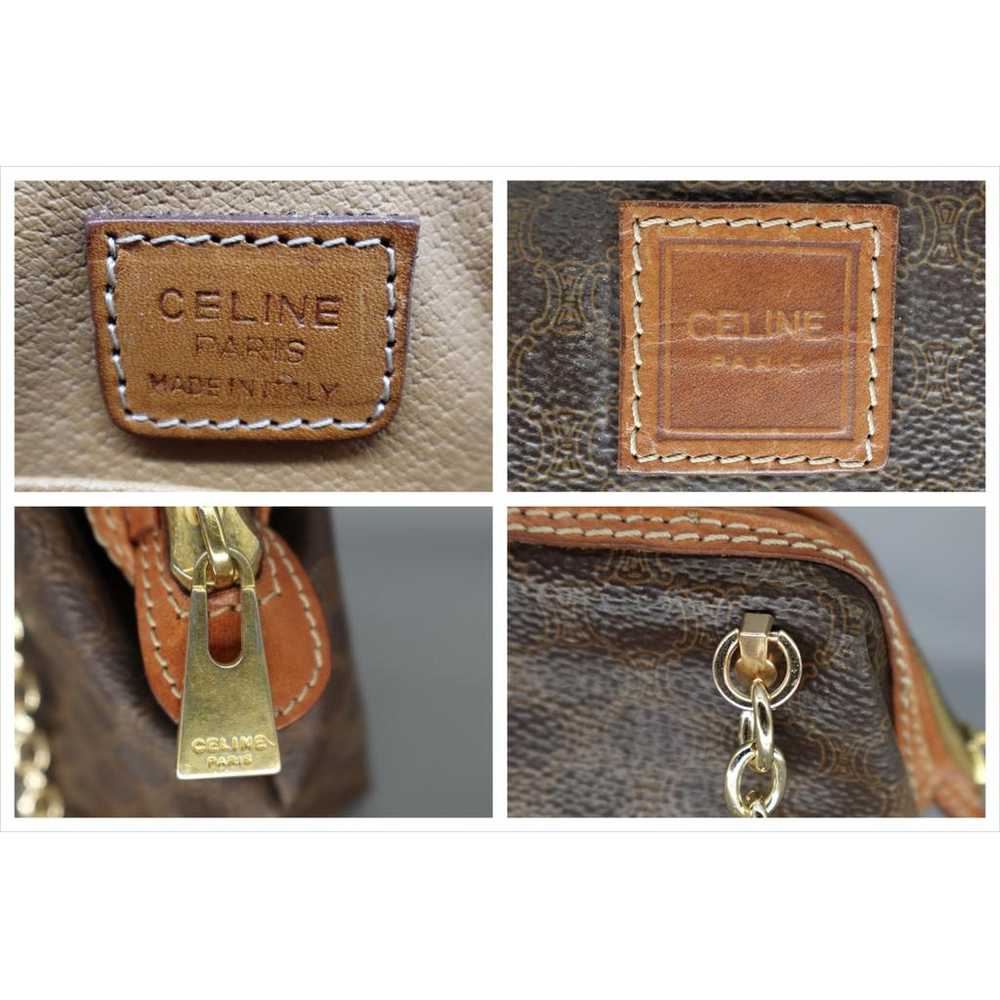 Celine Triomphe Vintage cloth crossbody bag - image 9