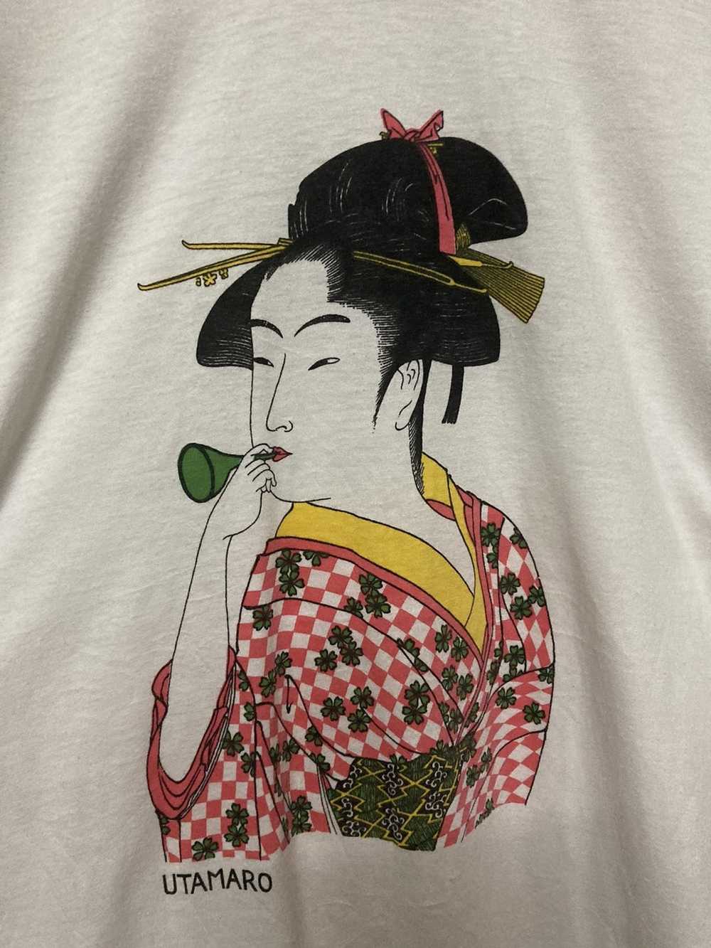 Japanese Brand × Vintage Vintage Utamaro Geisha J… - image 2