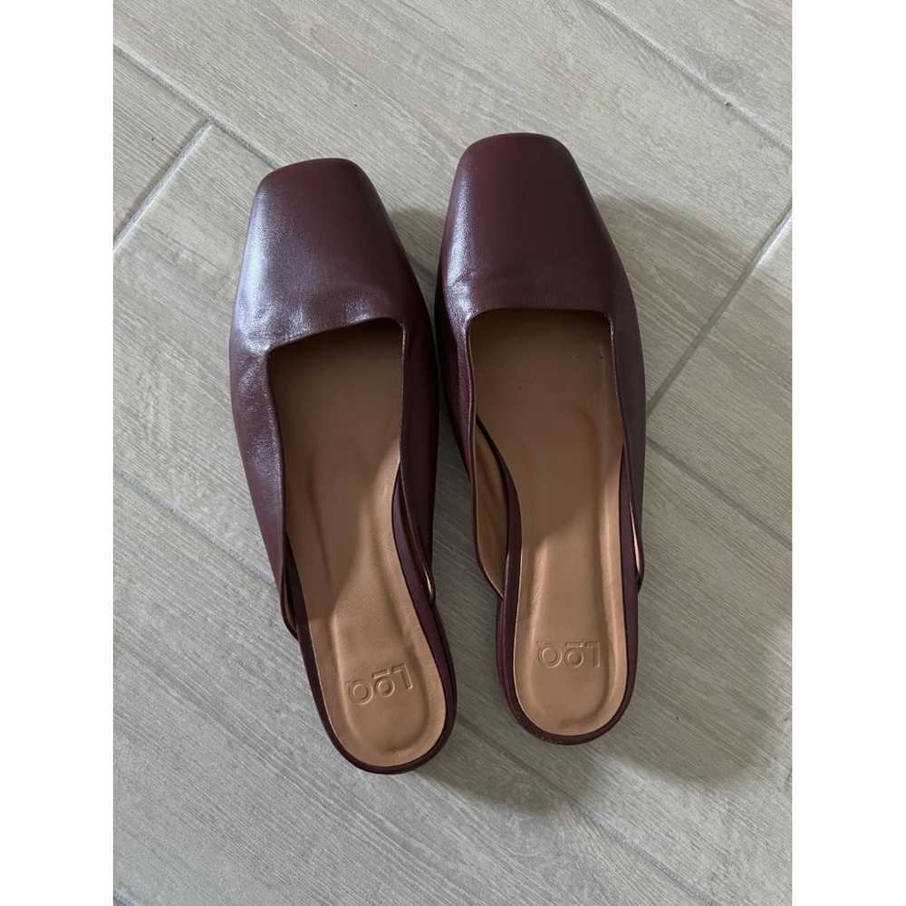 Loq Leather mules - image 6