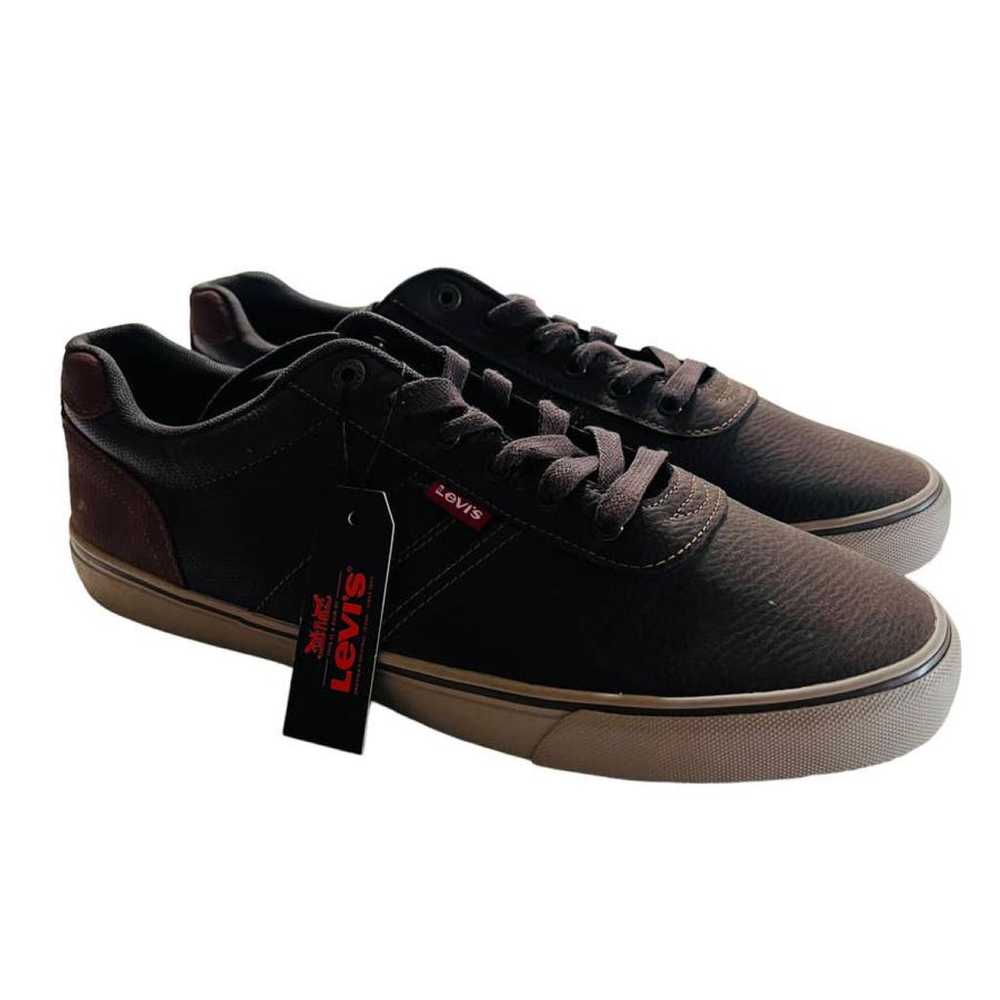 Levi's Patent leather low trainers - image 3