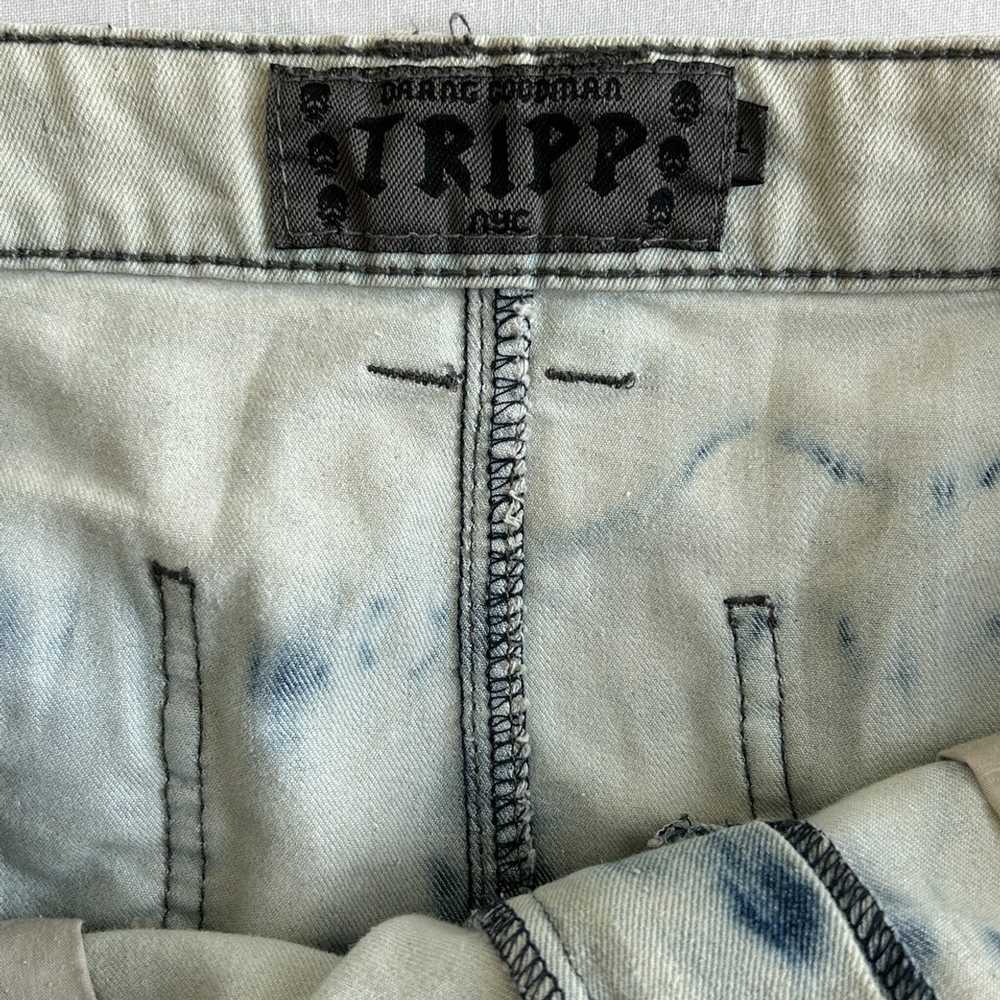 Tripp Nyc Tripp NYC Utility Zipper Embellished De… - image 5