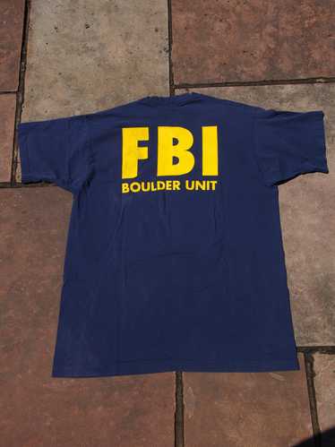 Fruit Of The Loom × Humor × Vintage 90s FBI Parody