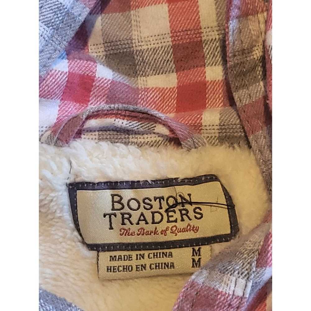 Boston Traders Boston Traders Plaid Hooded Sz M B… - image 6