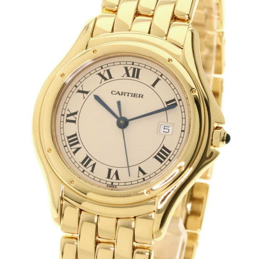 Cartier Cartier Panthère Cougar LM Watch K18 Yell… - image 3