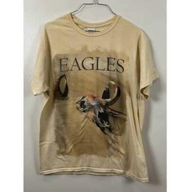 Vtg 70s Eagles Band Concert T Shirt Tour promo tee sz M