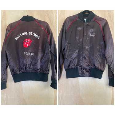 Other Rolling Stones Vintage 1981 Tour Jacket Sati