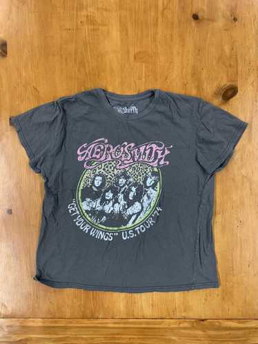 Vintage Retro Aerosmith Get Your Wings T-Shirt