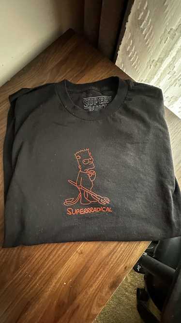 Superrradical Superrradical Devil Bart T-Shirt Bla