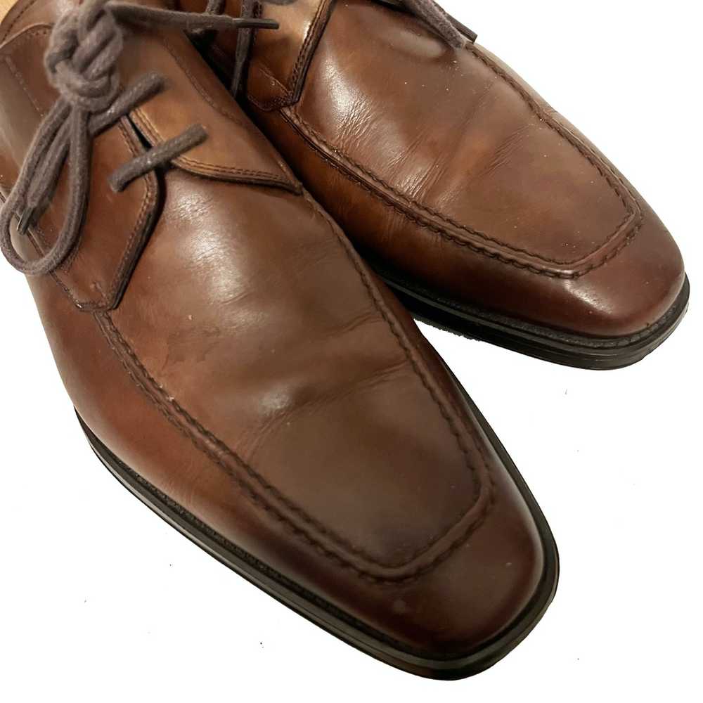 Magnanni $399 MAGNANNI Men's Brown Leather Derby - image 2