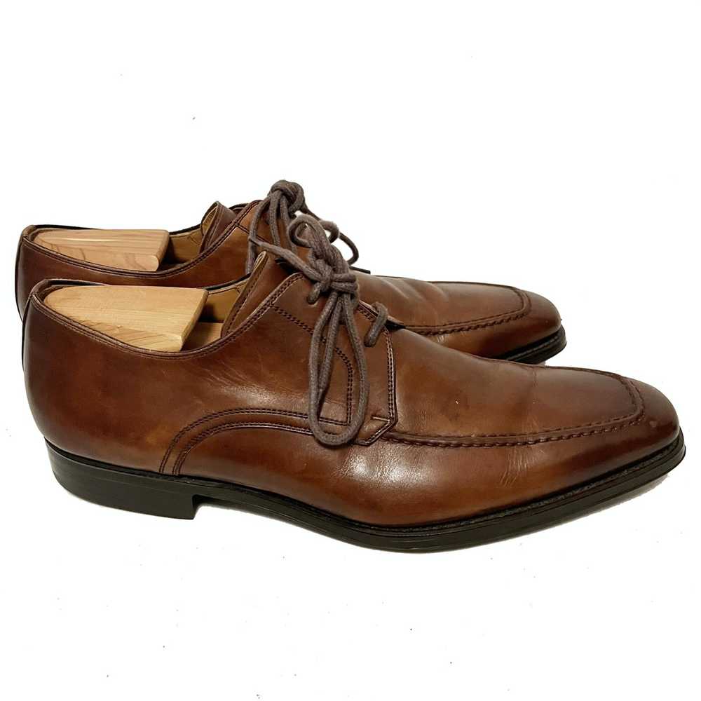Magnanni $399 MAGNANNI Men's Brown Leather Derby - image 4