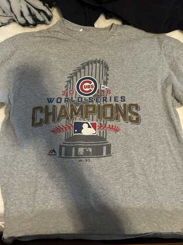 Majestic × Vintage Chicago cubs championship shirt - image 1