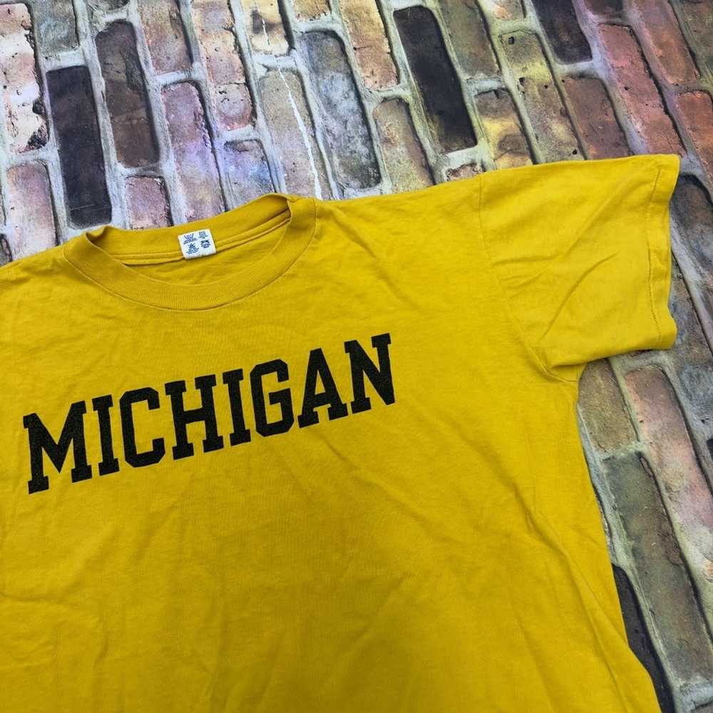 Champion × Collegiate × Vintage Vintage Michigan … - image 3