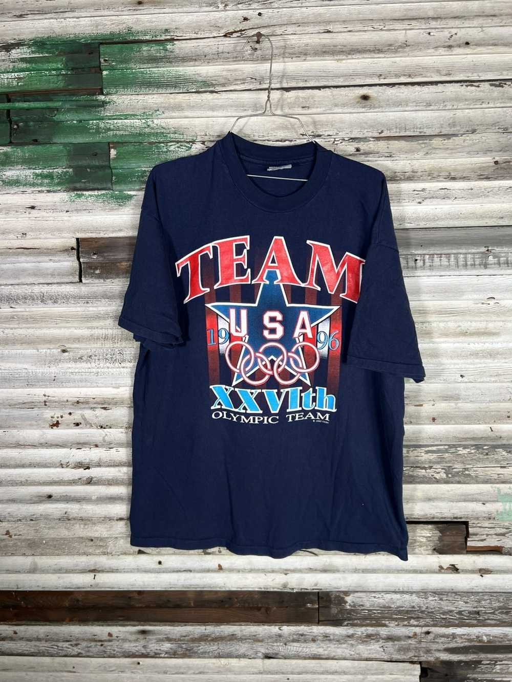 Vintage Vintage 1996 Olympics Shirt - image 1