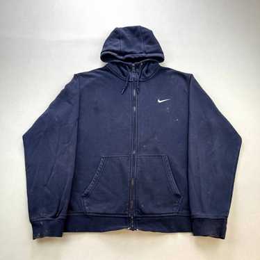 Nike Nike Sportswear Hoodie Sweatshirt XL Black F… - image 1