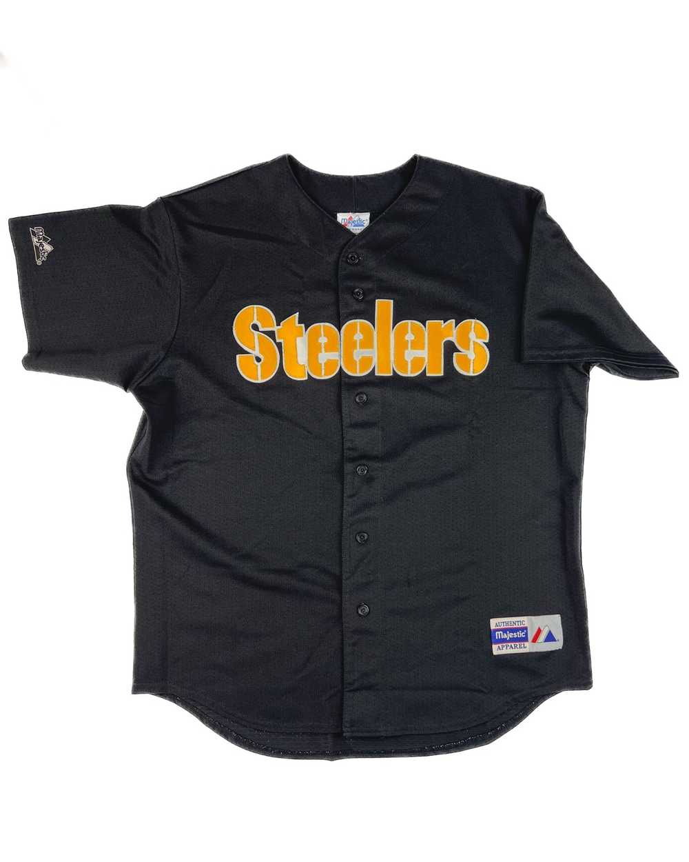 Majestic Pittsburgh Steelers Majestic Baseball Je… - image 1