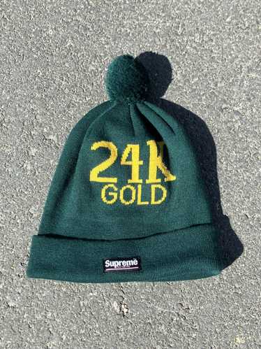 Streetwear × Supreme Green, “24k Gold,” Supreme Be