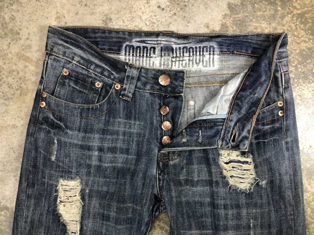 Distressed Denim × Japanese Brand × Vintage Made … - image 10