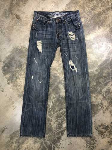 Distressed Denim × Japanese Brand × Vintage Made … - image 1