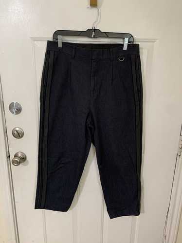 Topman Cropped Military Style Tux pants
