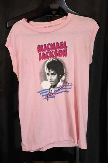 Vintage Michael Jackson Thriller 80s Babydoll Tee - XS – Loop Vintage
