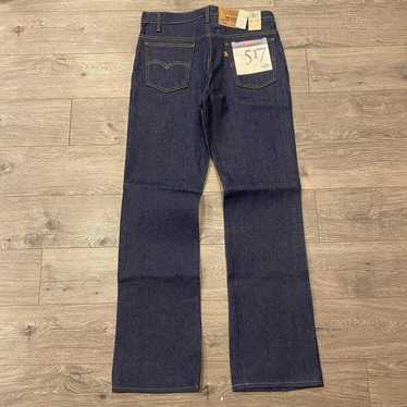 Vintage Levi's Pants Mens 34 x 32 Blue 517 Bootcut Denim Jeans Orange –  Proper Vintage