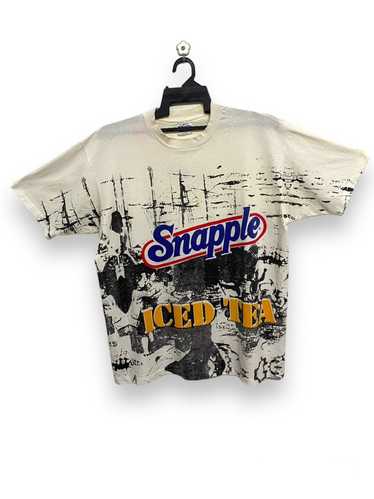 Hanes × Vintage Vintage Promo Tee Snapple Iced Tea - image 1