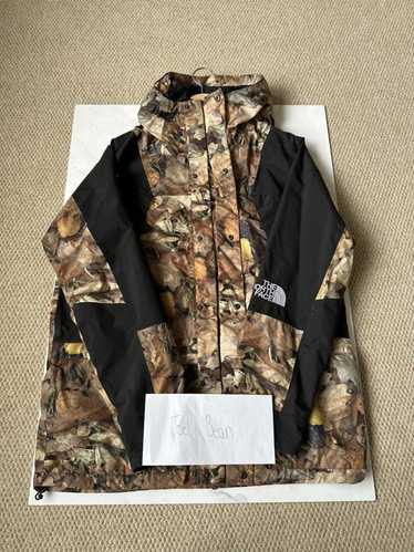 Supreme the north face hotsell mountain light jacket leaves