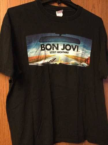 BON JOVI LOST HIGHWAY Tシャツ黒S00s archive Bon Jovi Unisex Lost Highway Concert Tour 2008 S/S T-Shirt