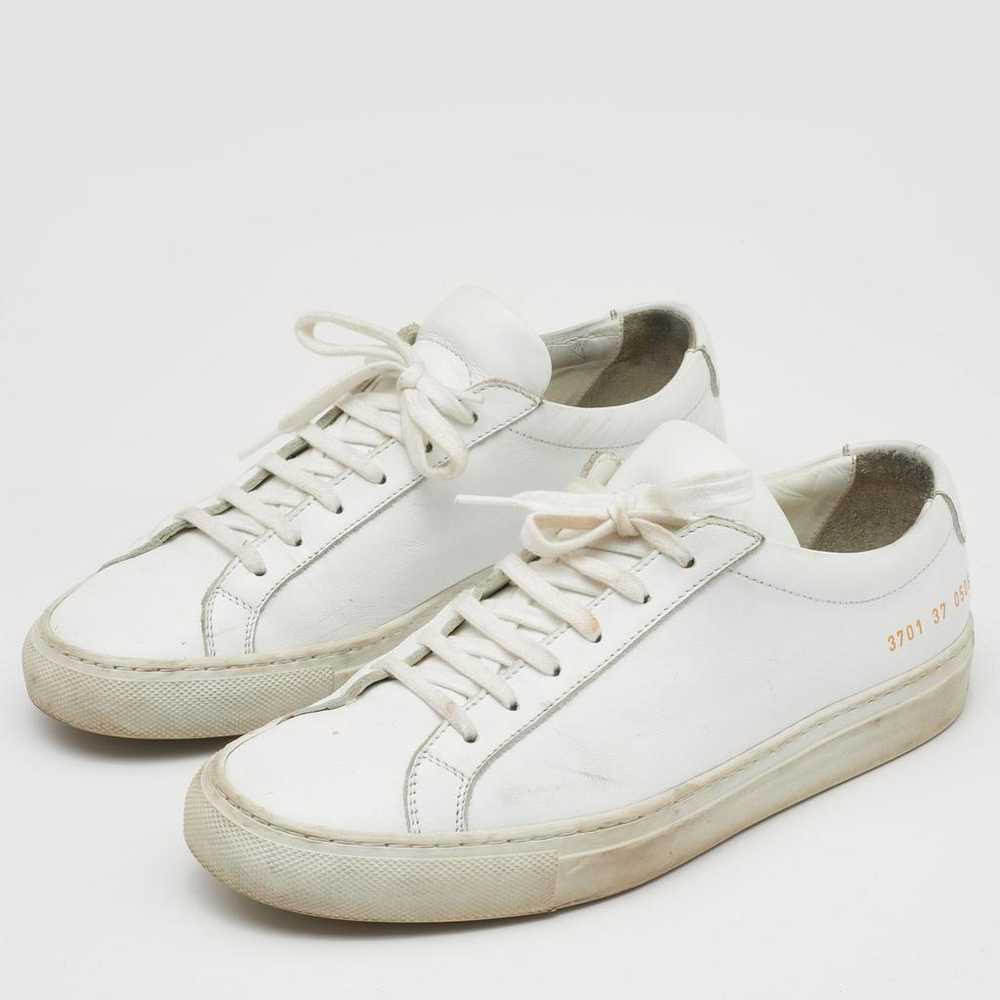 Common Projects Leather trainers - image 2