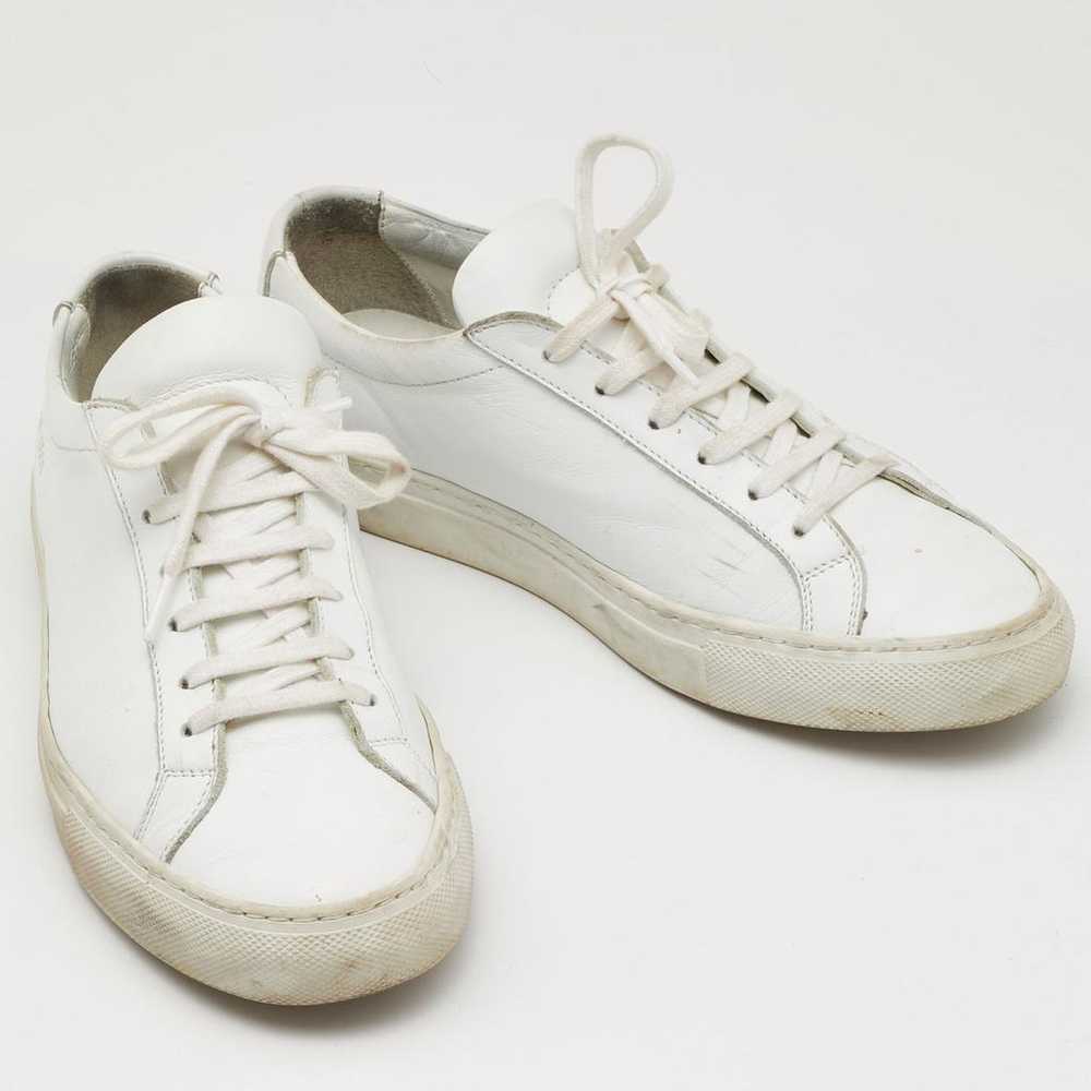 Common Projects Leather trainers - image 3