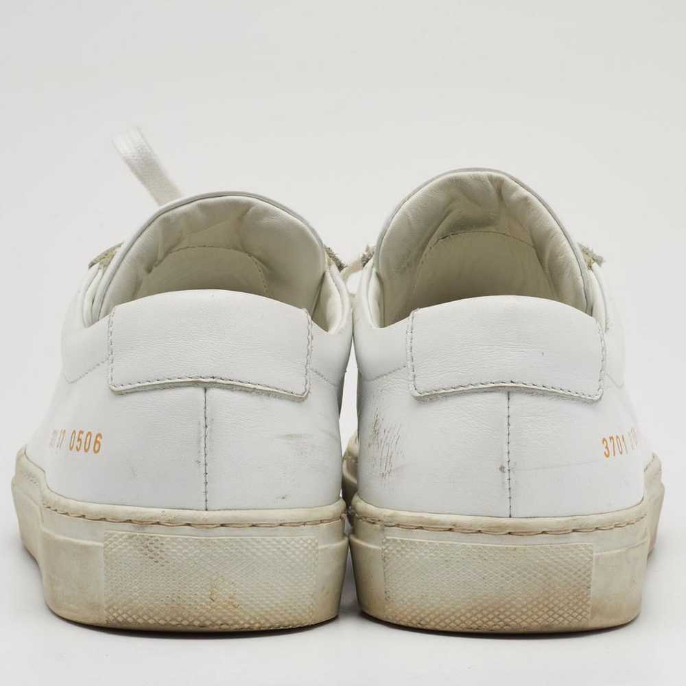 Common Projects Leather trainers - image 4