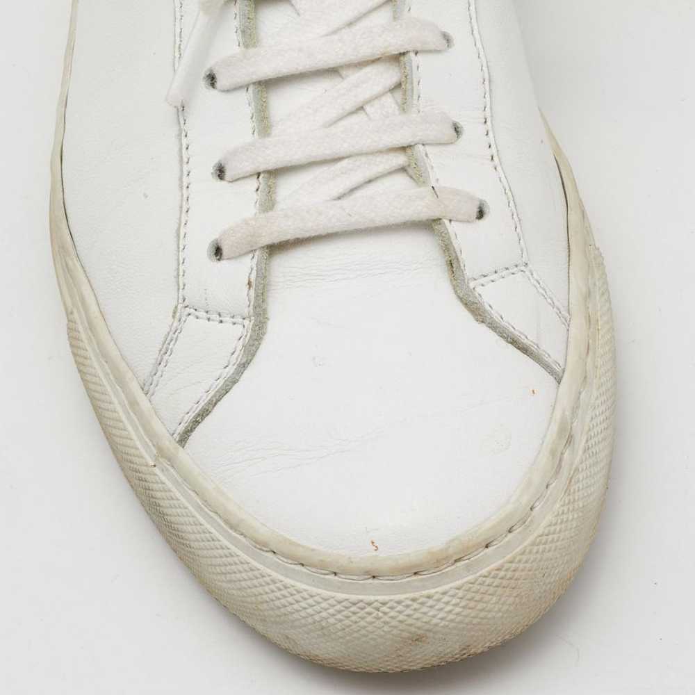 Common Projects Leather trainers - image 6