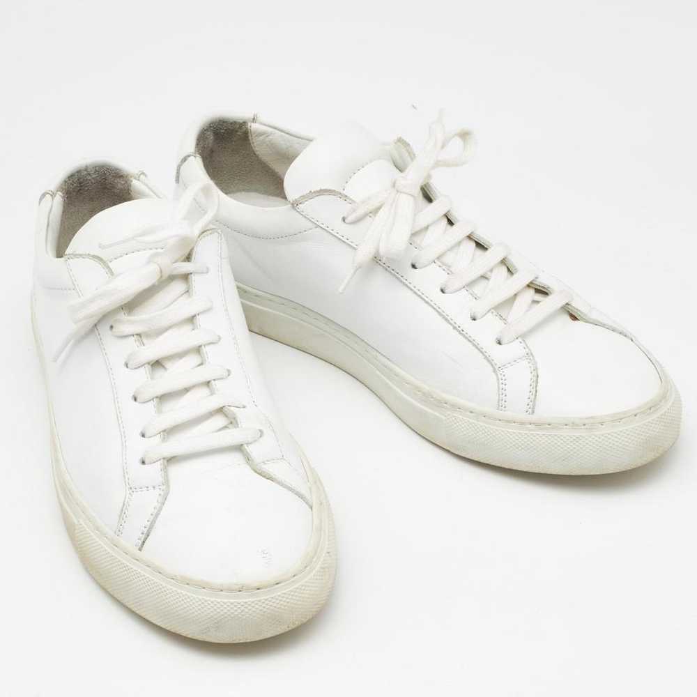 Common Projects Leather trainers - image 3