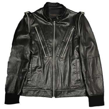 Mens undercover leather jacket - Gem