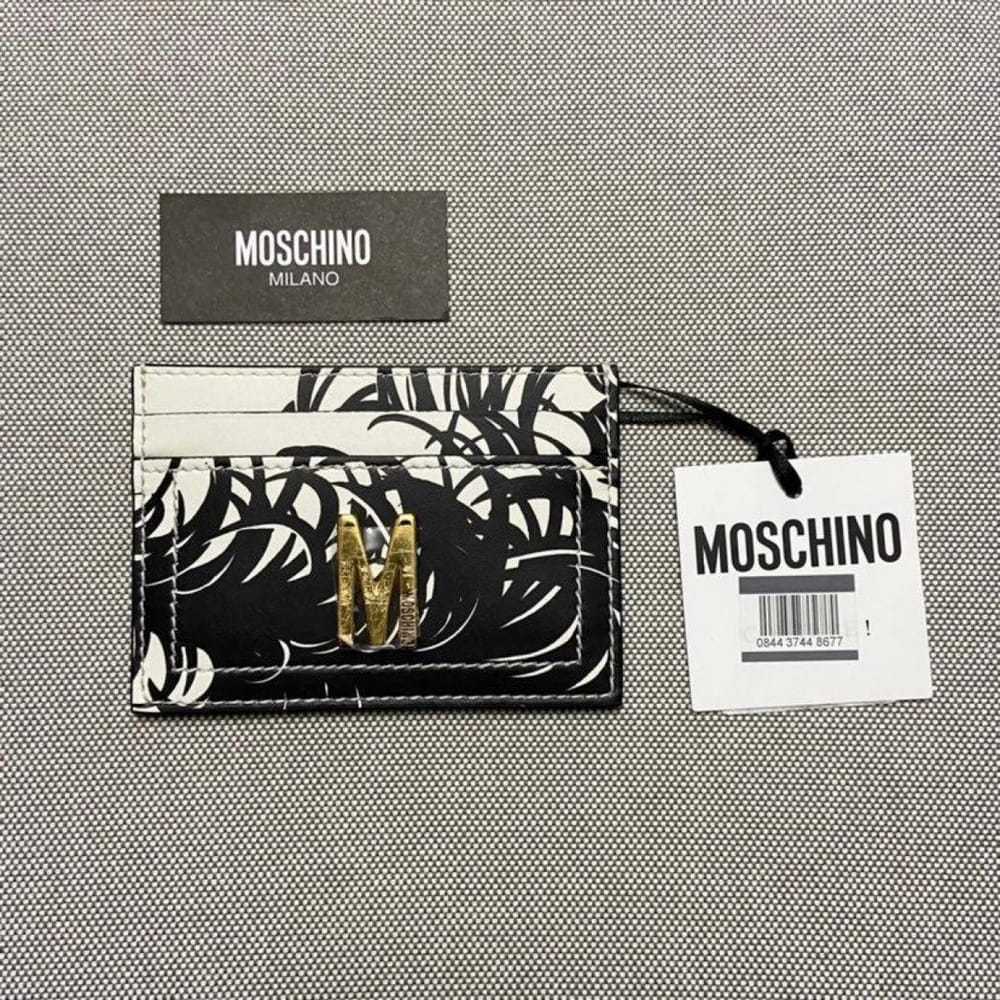 Moschino Leather purse - image 3