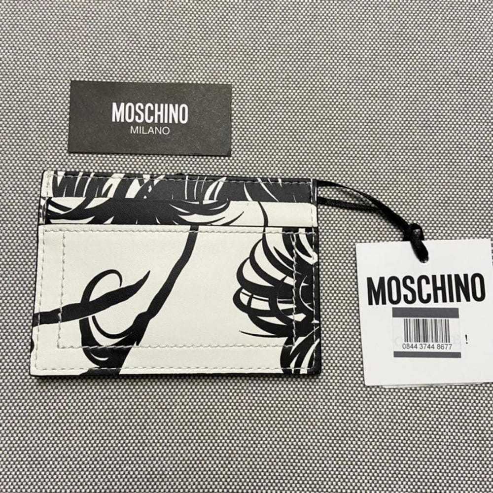 Moschino Leather purse - image 5