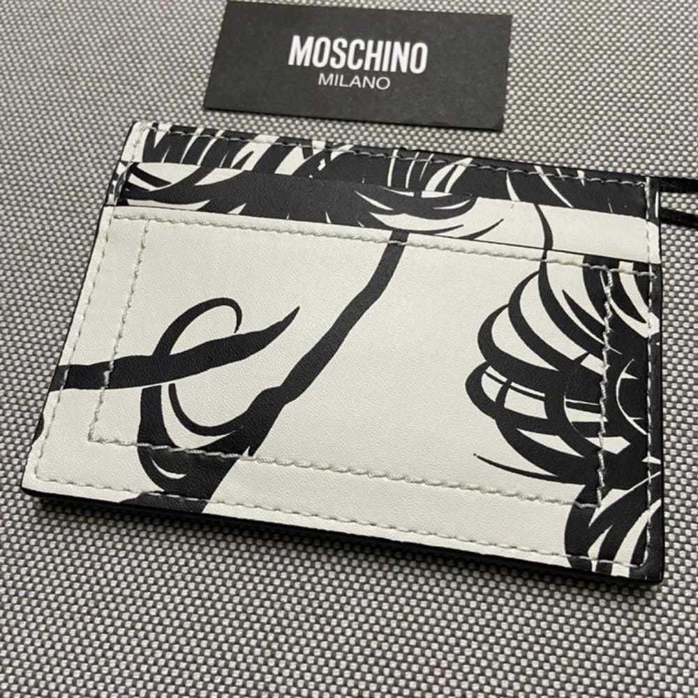 Moschino Leather purse - image 7