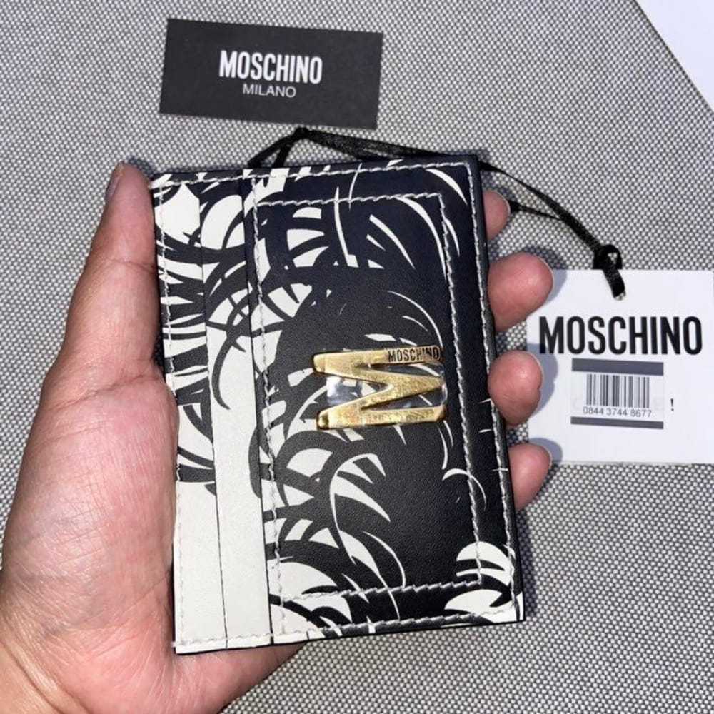 Moschino Leather purse - image 9