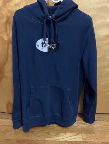 Awake x New York Yankees Subway Series Hoodie Grey Men's - FW20 - US