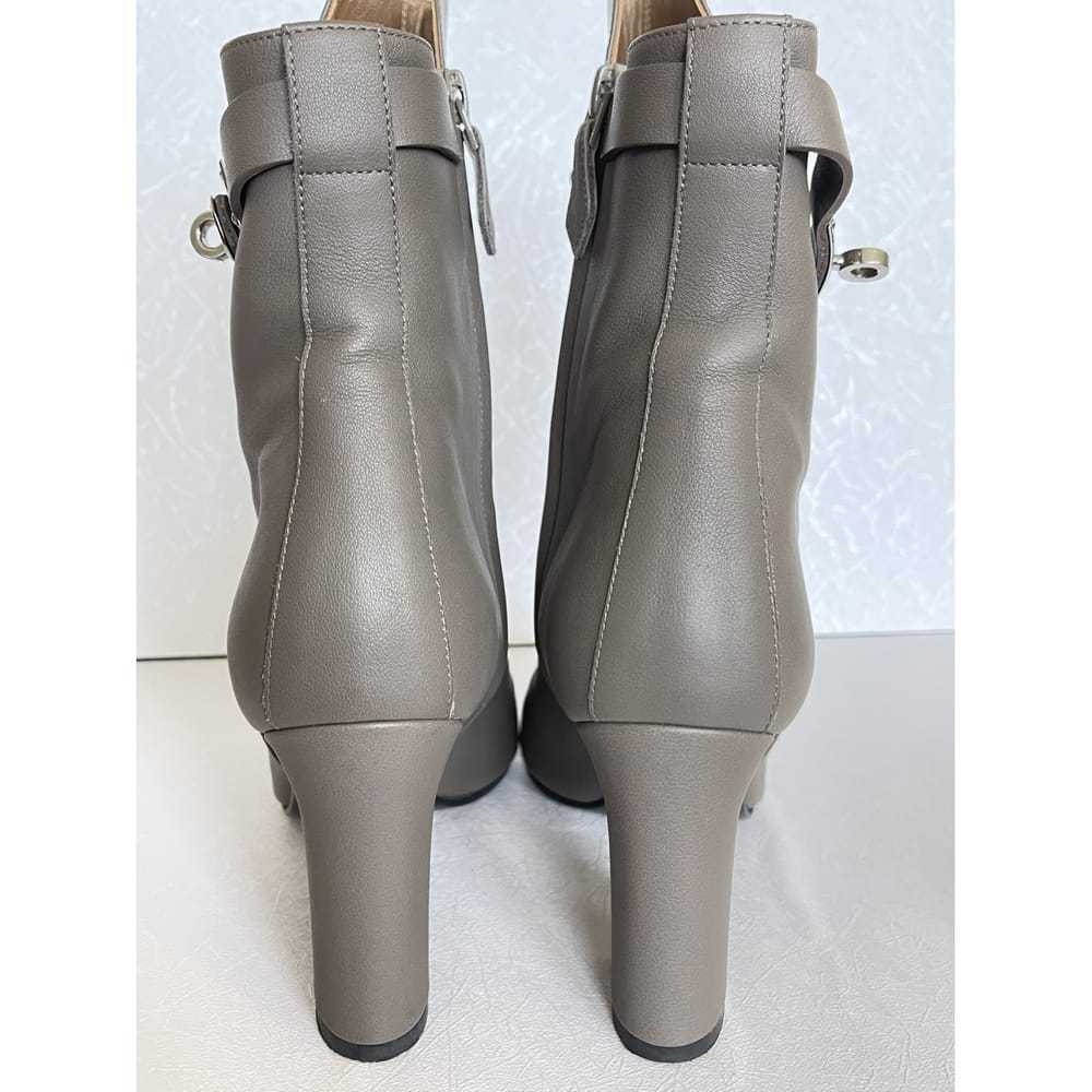 Hermès Leather ankle boots - image 2