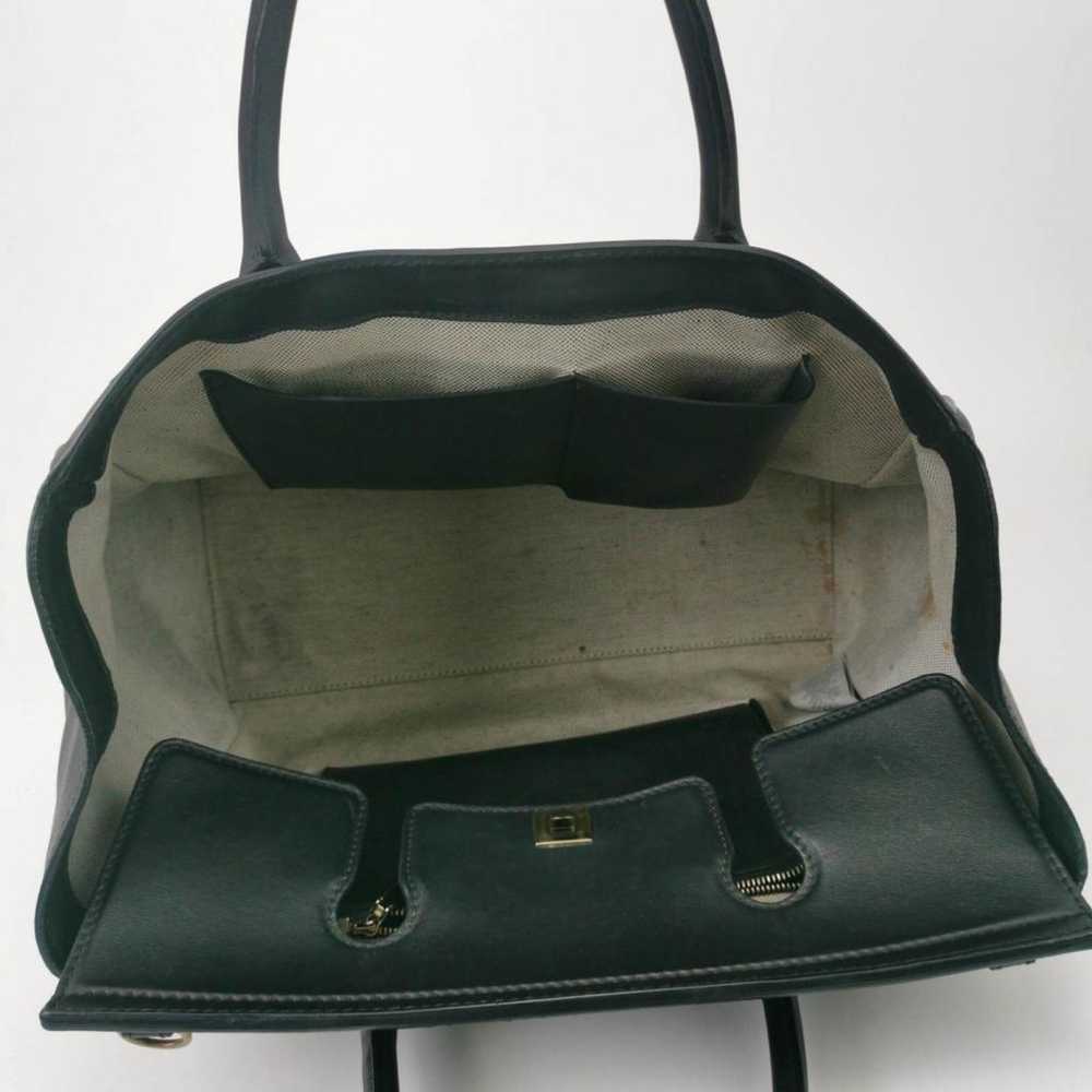 Versace Palazzo Empire leather bag - image 5